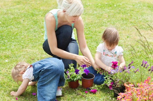 Gardener Hayes showcasing renewable energy in gardening